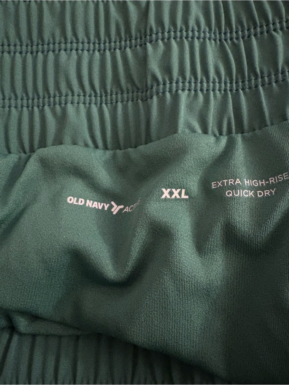 Old Navy Women’s Forest Green Athletic Shorts (XXL) New - Picture 4 of 6